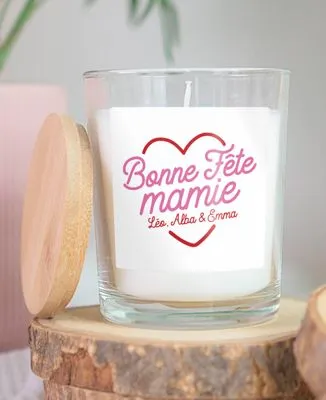 Tablier à poche Bonne fête Mamie personnalisé