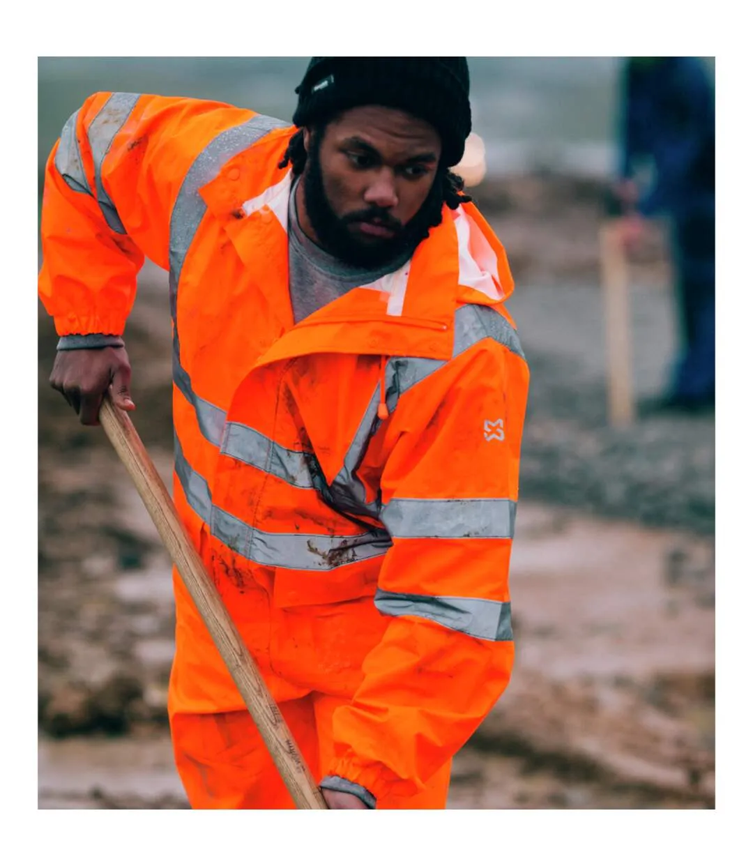 Veste de pluie haute visibilité EN 20471 3.2 et EN 343 3.1 Würth MODYF orange